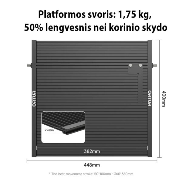 Ortur lazerinio graviravimo platforma - Image 3
